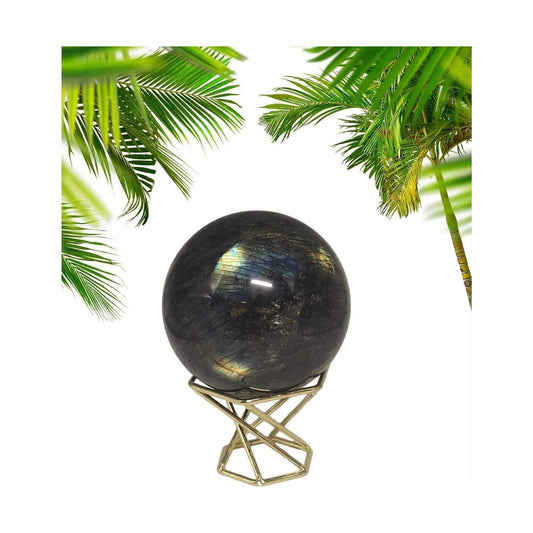 Labradorite crystal ball sphere Alice Jewel   